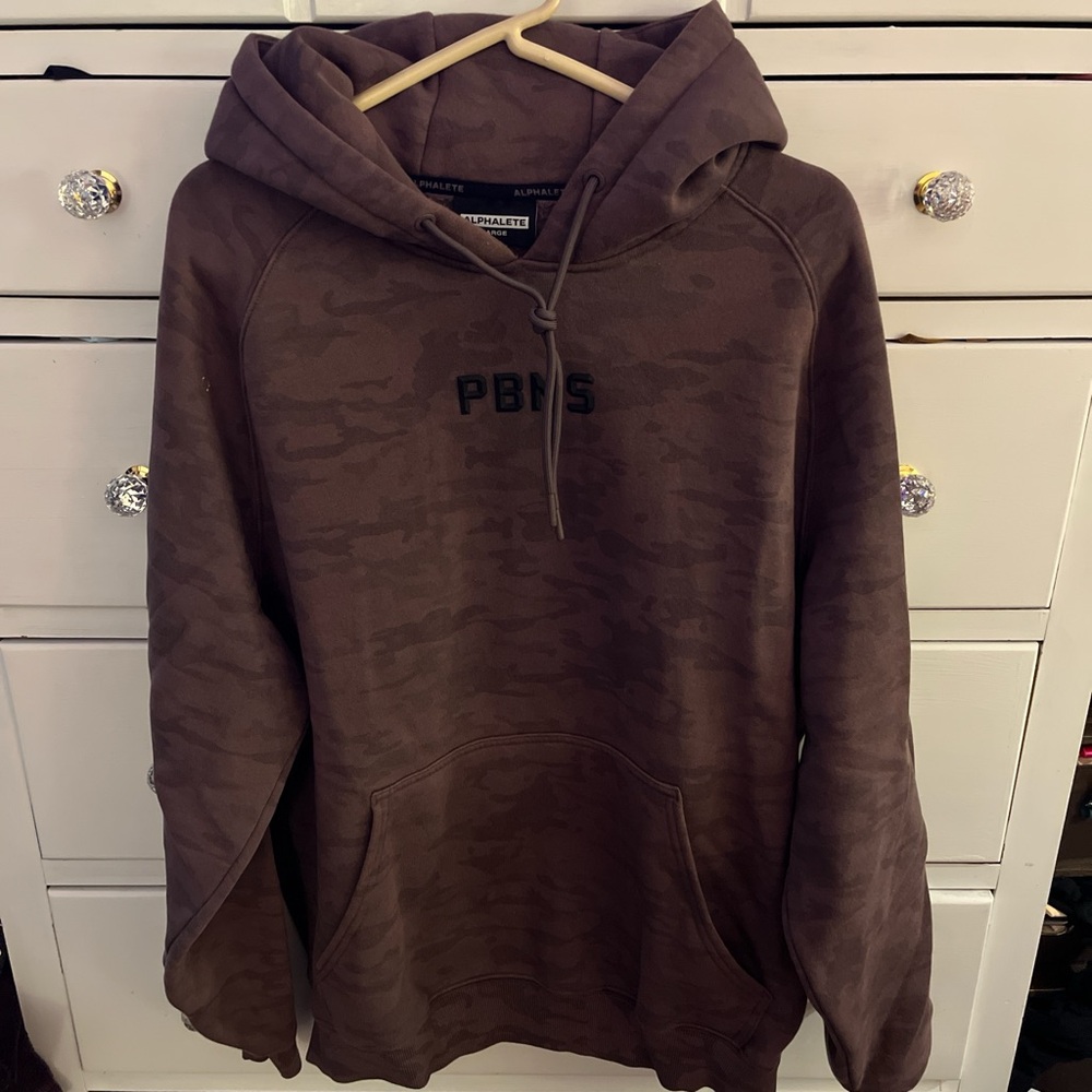 Alphalete Camouflage Purple Hoodie